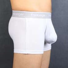 Big Bag Men Modal Boxer Underwear U-shaped Boxer Shorts Breathable Briefs Seamless Sexy Underwear Plus U Convex Bottoming Shorts
