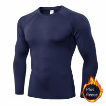 Winter Tops Men Tshirt Thermal Underwear Men thermo Underwear Warm Long Johns Men O Neck Thick Fleece Thermal Clothing for Men