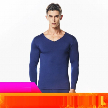 Men Winter Cotton Thermal Underwear Warm Thickening Plus Size Long Johns Seamless Plush Heating Undershirt