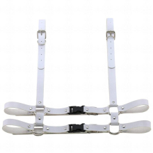 Leather Harness Lingerie Chest Strap Women Gothic Suspenders Body Bondage Straps Unisex Automatic Buckle Waist Belt