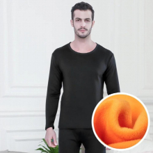 Winter Thermal Underwear Men Women Fleece Oversized Thicken Warm Underwear Set Elastic Long Johns L-3XL AF450
