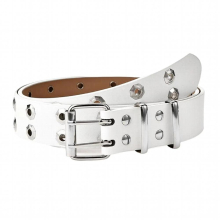 Womens Punk Waist Belt 2 Hole Wide Belt Gothic for Party Cosplay Dancing