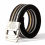 Double Ring Metal Buckle Multicolor Young Student Mens Canvas Belt 6