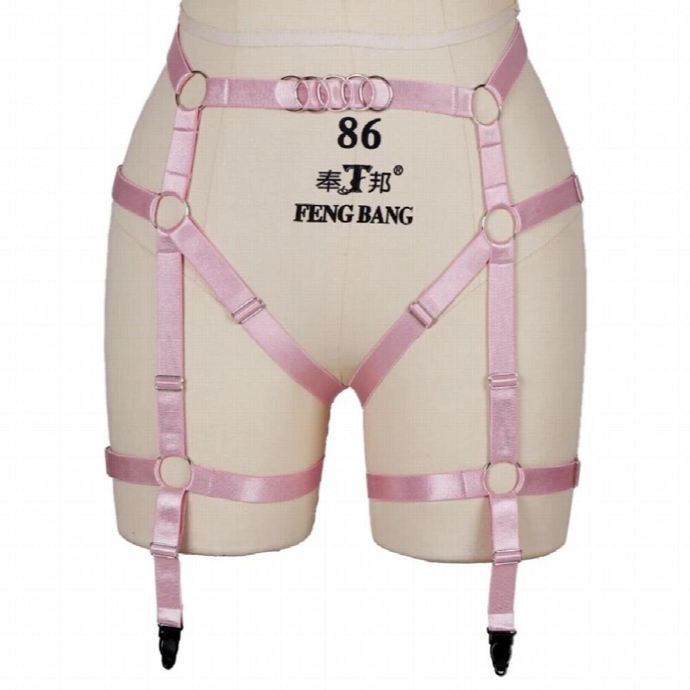 Multicoloured Cosplay Costume Women Harness Waist Bandage Belt Stockings Garter Lingerie Sexy Body Bondage Gothic Sword Belt Strappy