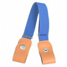 Child Kids Buckle-Free Elastic Belt No Buckle Stretch Canvas Belt For Boys Girls Adjustable Children Belts For Jeans Pants