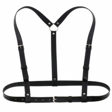 Wide Leather Waist Belt For Women Punk Gothic Body Bondage Sexy Chest Harness Belt Bra Cage Harajuku Suspenders