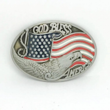 Western cowboy belt buckle American flag eagle buckle men and women zinc alloy men and women accessories