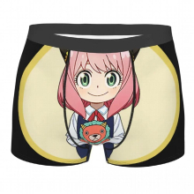 ANYA FORGER Child Underpants Breathbale Panties Male Underwear Print Shorts Boxer Briefs
