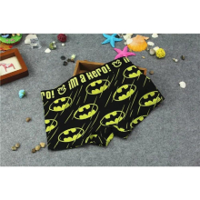 Cinematic superhero character neutral striped cotton briefs, wide brim, large size trousers, cartoon boxer triangle