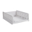 Living And Home (33.5cm W x 43cm D x 14cm H) Folding Stackable Wardrobe Storage Basket Cupboard Tabletop Organiser 3
