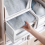 Living And Home (33.5cm W x 43cm D x 18.5cm H) Folding Stackable Wardrobe Storage Basket Cupboard Tabletop Organiser 2