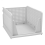 Living And Home (33.5cm W x 43cm D x 25cm H) Folding Stackable Wardrobe Storage Basket Cupboard Tabletop Organiser 5