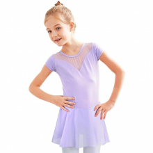 Cotton Dress for Girls Sleeveless Ballet Pink Ballet Tutu Carton Print Princess Dance Wear Ballerina Pink Dress