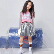Hip hop girls wear, multicolor sweaters, informal girls pants, ballroom wear, stage wear, Carnival wear