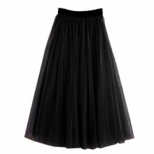 Ballet Skirt Long Ballet Tutu Ballerina Tutus Adulto Women Lyrical Tulle Ballet Skirt Girl Ballerina Costumes 3 layer yarn