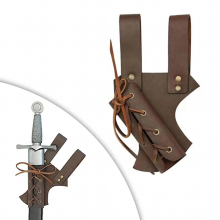 Medieval Belt Sword Sheath Knight Waist Scabbard Costume for Cosplay Stage Cutlass Dagger Party Costume Fencing Katana Belts