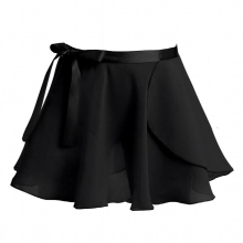 Ballet Dance Skirts for Kids Girls Dance Basic Classic Chiffon Mini Wrap Skirt with Tie Waist Tutu Danse Classique Costumes