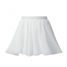 Kids Girls Ballet Chiffon Skirt Elastic Waistband Solid Chiffon Veil Skirt for Ballerina Stage Dancing Wear Performance