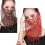 Indian Belly Dancer Veil Accessories Chiffon Accessory ?Sequins Tassel Performance 5