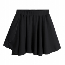 Girls Ballet Skirts Classic Dance Skirt Ballerina Ballet Dance Wrap Skirt for Girls Child Basic Chiffon Mini Pull-On Wrap Skirt