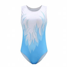 Diamond Adult Ballet Leotards Sleeveless Gymnastics Leotard One-Piece Ballet Dance Wear Bodysuit Dance Costume Sportswear