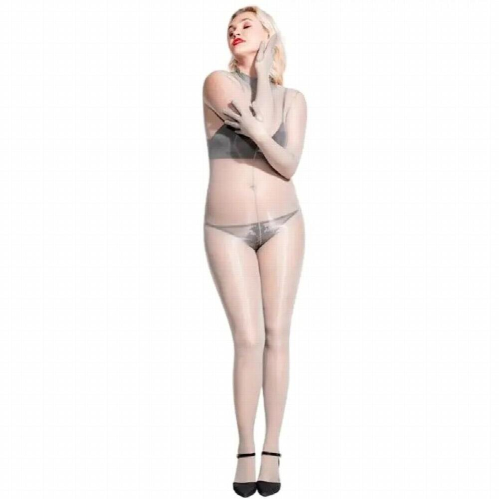 Unisex Separated Fingers Bodystocking Tights Sexy Erotic Lingerie Penis Sheath Close Open Crotch Bodysuit Jumpsuit Catsuit