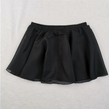 High Kids Girls Elastic Waistband Ballet Dance Wear Chiffon Skirt