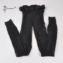 Sexy women mesh trample feet socks Night club bar stockings mesh hollow-out pantyhose Latin dance professional accessories socks