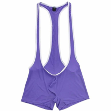 Mens Smooth Sexy Jockstrap Soft Freestyle Wrestling Singlet Men Sexy Backless Wrestling Bodysuit Lingerie Leotard Underwear
