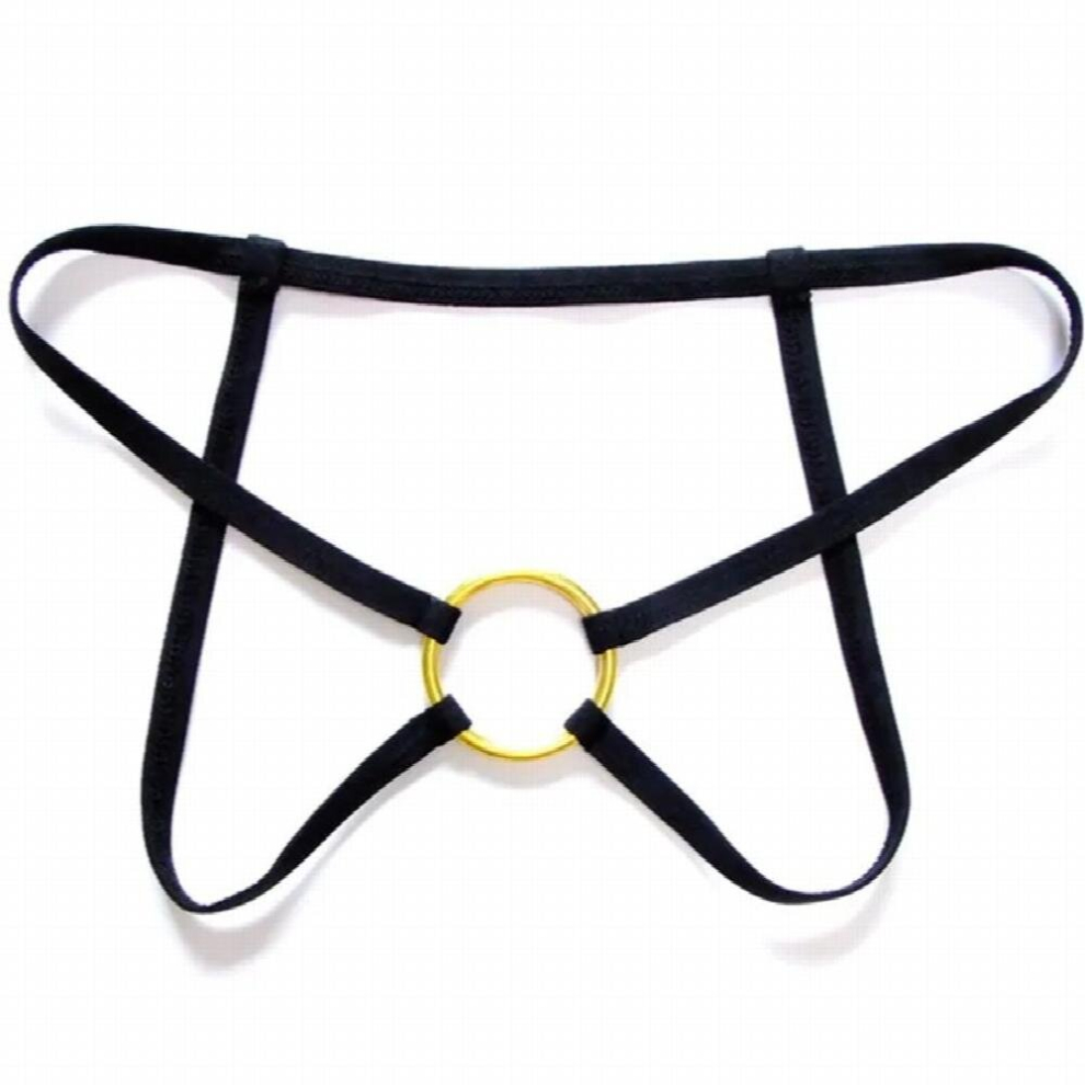 Mens Sexy Gay Thongs Ring Crotchless Erotic G Strings Tangas T Back Male Sexy Jockstraps Underwear Lingerie Costumes Homme