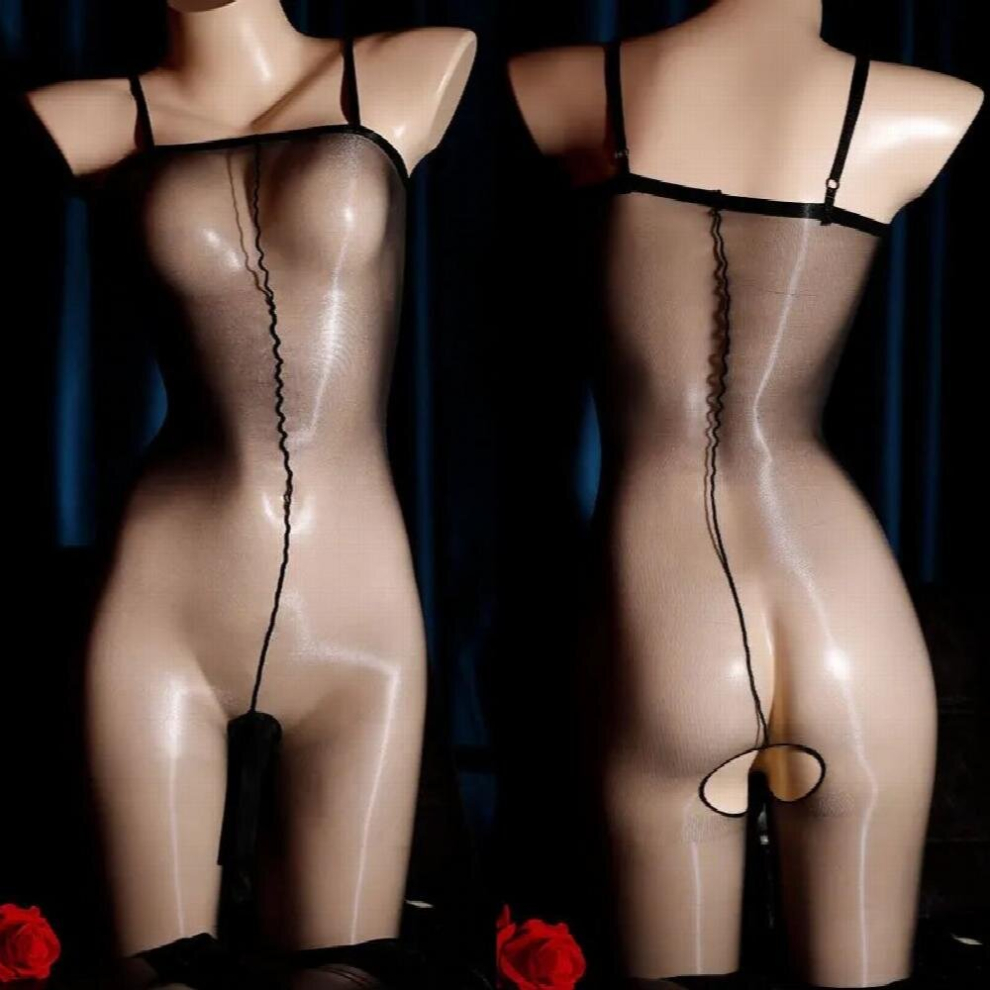 Man Open Crotch Sexy Sissy Panties Stockings with Penis Holder Bra Pantyhose Crossdress Gay Bodysuits Clubwear Porn Lingerie Set