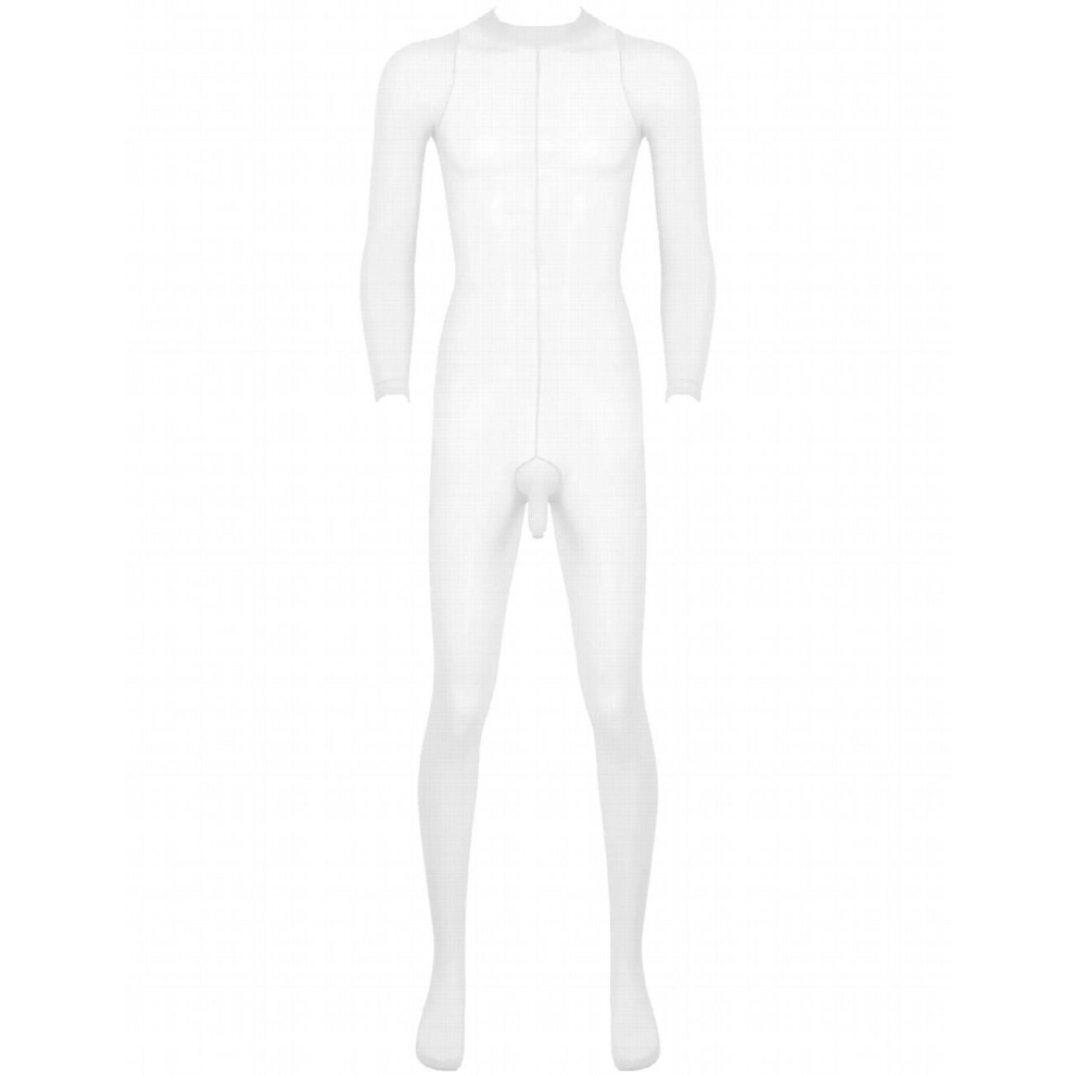Multicoloured Mens Erotic See Through Sheer Open Penis Sheath Sissy Gay Teddies Closed Toes Body Pantyhose Tights Full Body Stocking Babydolls