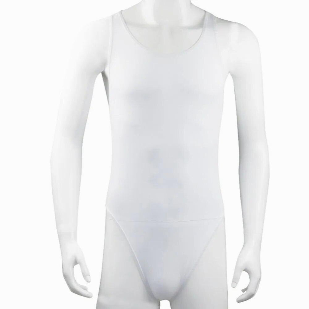 Multicoloured Mens Lingerie Mankini Bodysuit Undershirt Sexy Costume Nightwear Stretchy Thong Solid Latex Bodystocking Erotic Lingeries