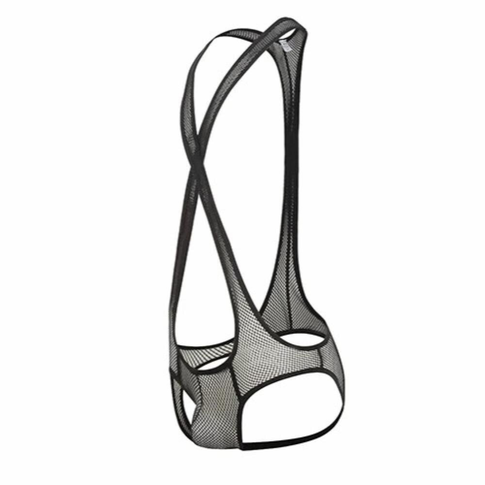 See Through Men Bodysuits Sexy Teddies Lingerie Gay Mens Jockstrap Bodywear Underwear Panties Mens Jumpsuits Wrestling Singlets