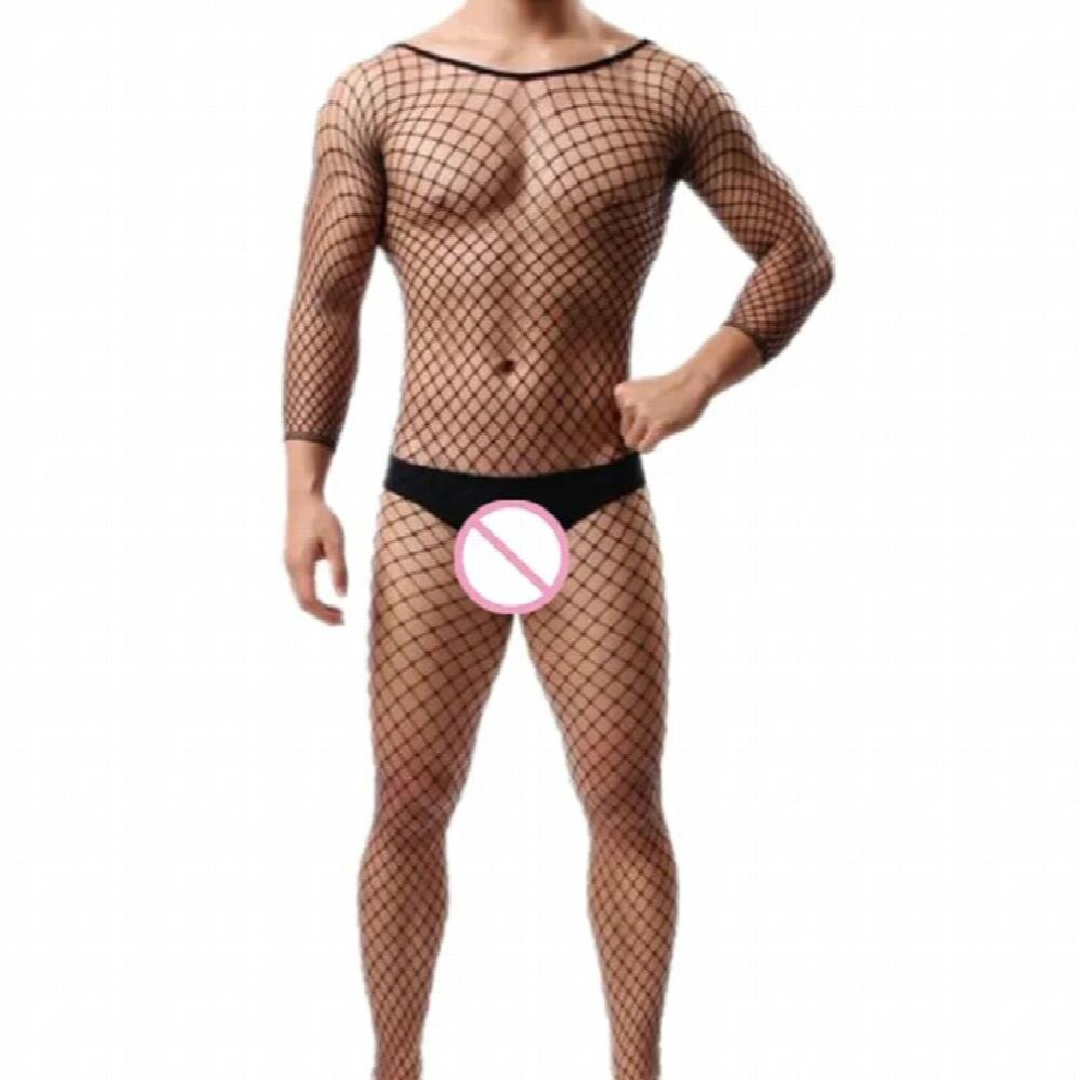 Black Langerie For Male Sexy Lingerie Porno Erotic Sleepwear Sexy Underwear Lenceria Pajamas Plus Size Nightwear Sexy Costumes