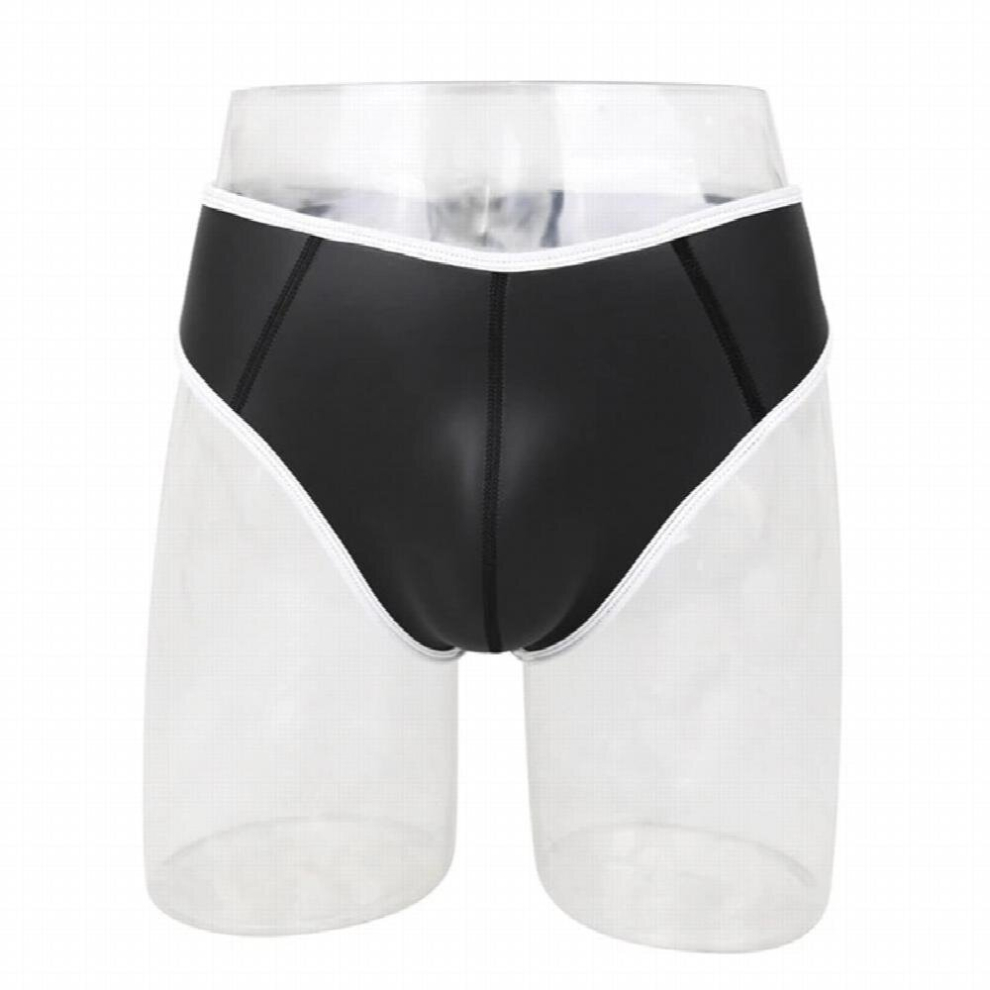 Multicoloured Male Neoprene Jockstrap Briefs With 8 Colors Trim Fetish Men Bdsm Bondage Underwear Sexy Porn Crotchless Sissy Panties For Gay