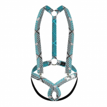 Elastic Men Body Harness Bandage With O-Ring Costume Club Costumes Props Men Chest Harness Belt suit