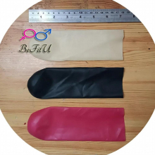 Accessories latex Anal Sheath which can be DIY glued to the pants or catsuits fetish 2 size optional
