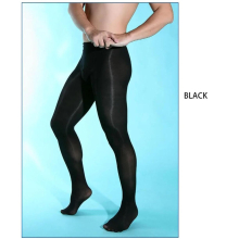 80D Mens Opening Tights Thickened Mat Warm Pantyhose Spring And Autumn Dress Shaping Stockings Sexy Socks 0858