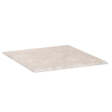 Bellaterra Home  White Carrara Marble Top - 16 in.
