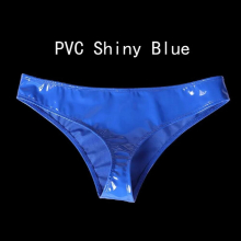Plus Size Latex Low-Rise G-string Panties Micro Thong T-Back Erotic Lingerie Smooth Thongs Stage Wear Unisex Gay Wear F20