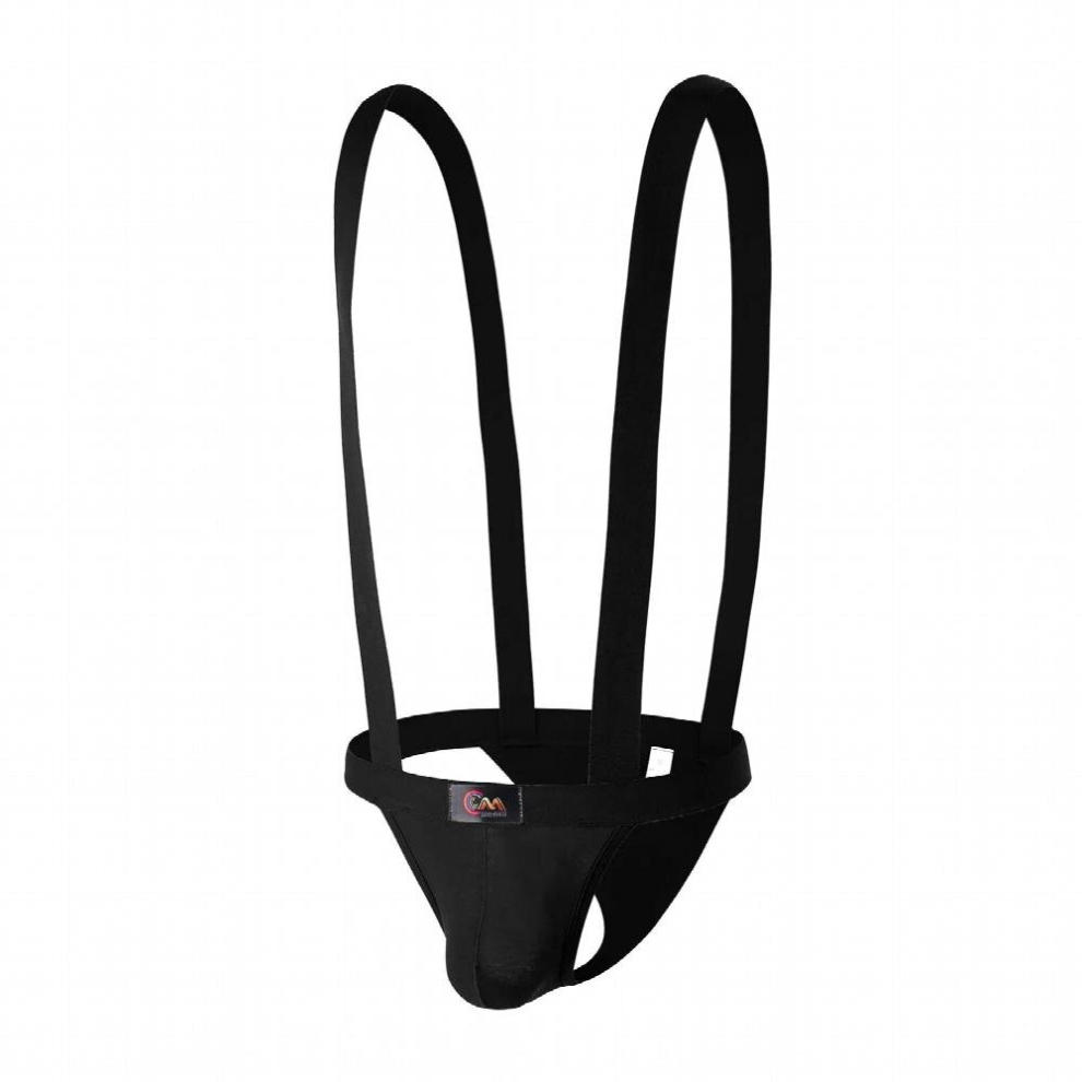 Multicoloured Novelty Sexy Suspender Lingerie Men Mankini Thong Underwear Elastic Strap Bodysuit Erotic Costum Hombre Briefs