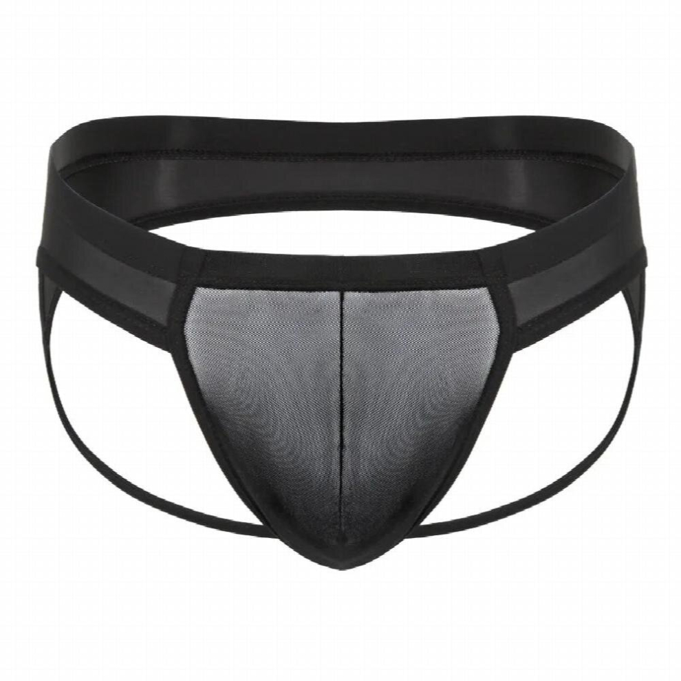 Mens Smooth G-strings Lingerie Underwear Briefs Tangas Transparent Breathable Thongs Underpants