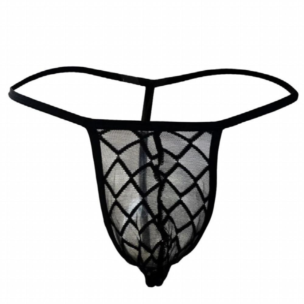 Multicoloured Mens Lace Thongs G String Sissy Pouch Underwear Panties Crossdress Lingerie