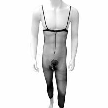 Men Sex Lingerie Sexy Bodystocking Open Crotch With Penis Sleeve Body Suit Sexy Costumes Sling Mens Erotic Underwear