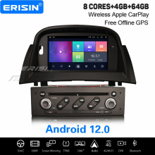 8-Core Android 12.0 Car Stereo DAB+ GPS Radio CarPlay 64GB for Renault Megane II Canbus DSP WiFi Bluetooth OBD2