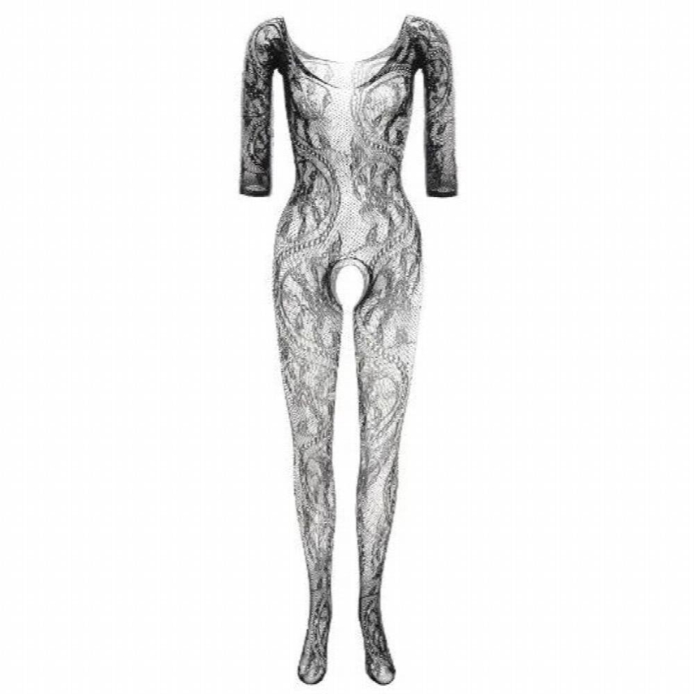Black Medias Sexy Crotchless Bodysuit For Mens Nightwear Porno Lingerie Teddy Men Jumpsuit Erotic Fishnet Bodystockings Sexy Costumes
