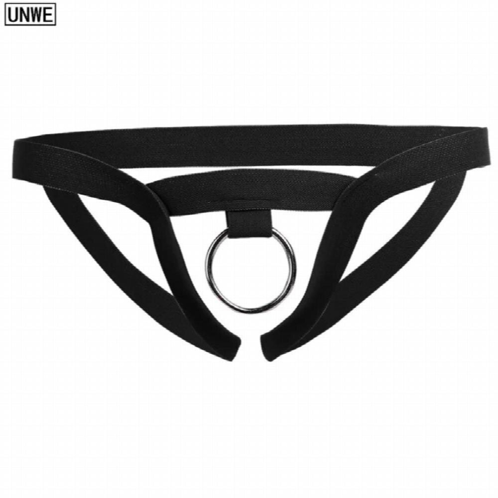 Belt Men Thongs Strings Underwear Lift Penis Ring Double Thong Gay Sex Lingerie Accessories