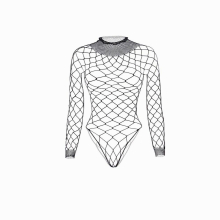 Sissy Underwear Mesh Long Sleeve Nighties Male Sexy Lingerie Mens Fishnet Bodysuit Guy Erotic Party Night Club Wear Gay