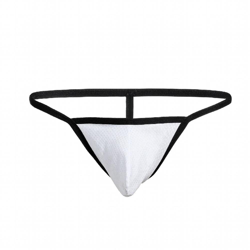 Lingerie Thong G String Mesh Sexy Underwear Men Penis Pouch T-back Mini Panties Underpants Tangas hombre Bikini